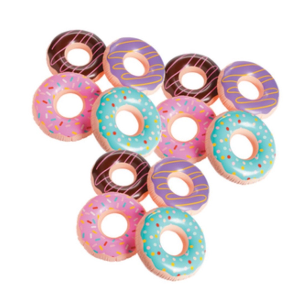 Oriental trading Donut inflatable 15in